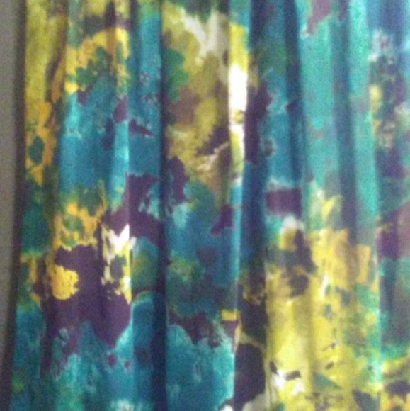 Spaghetti strap dress baby doll with gold threadin - Picture 4 of 4